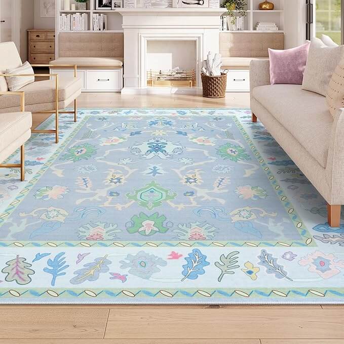 LIVEBOX Non Slip Turkish Rug