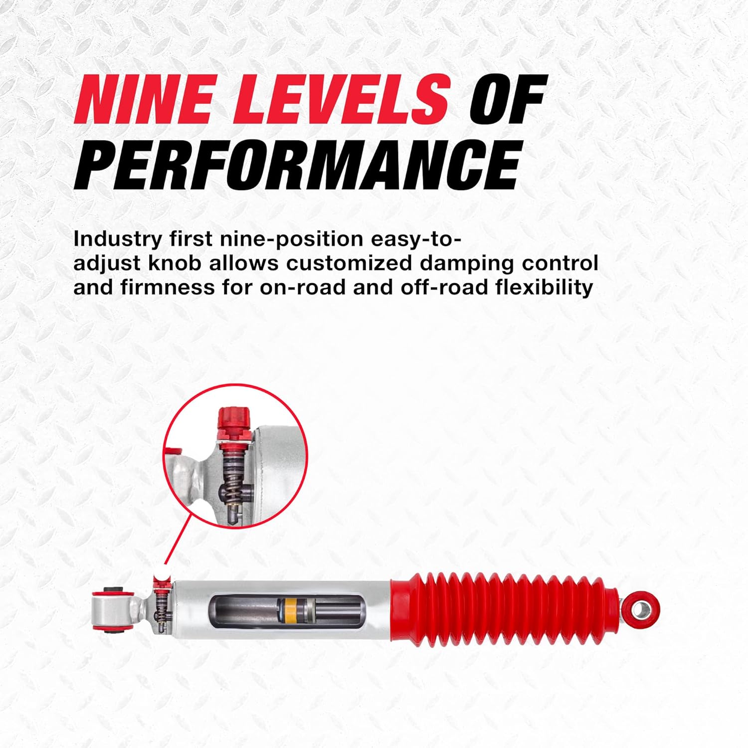 Rancho RS9000XL Series High-Performance Suspension Shock Absorber for Truck