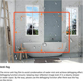 28" LED Bathroom Mirror