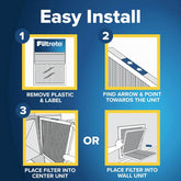 Filtrete 16x25x4 AC Furnace Air Filter