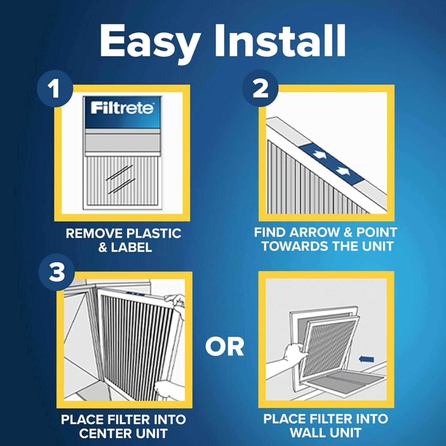 Filtrete 16x25x4 AC Furnace Air Filter