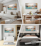 Vibrant Abstract Canvas Wall Art