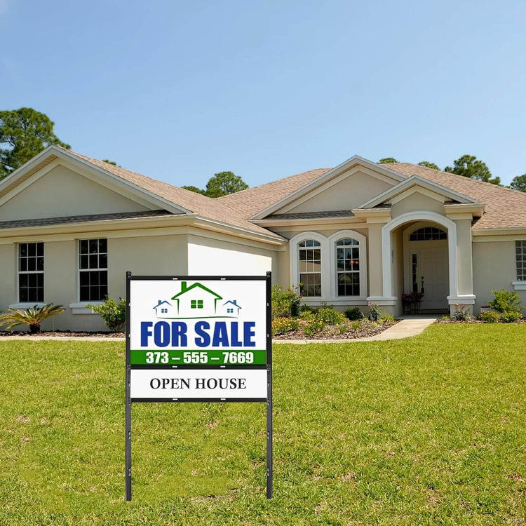 Adjustable H Frame Real Estate Yard Sign
