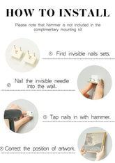 Vintage Canvas Art Wall Decor