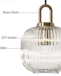 Gold Pendant Light
