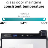 BLACK+DECKER 6 Wine Fridge