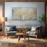 White Birch Trees Wall Art