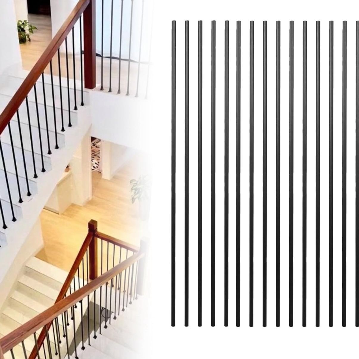 Iron Stair Balusters