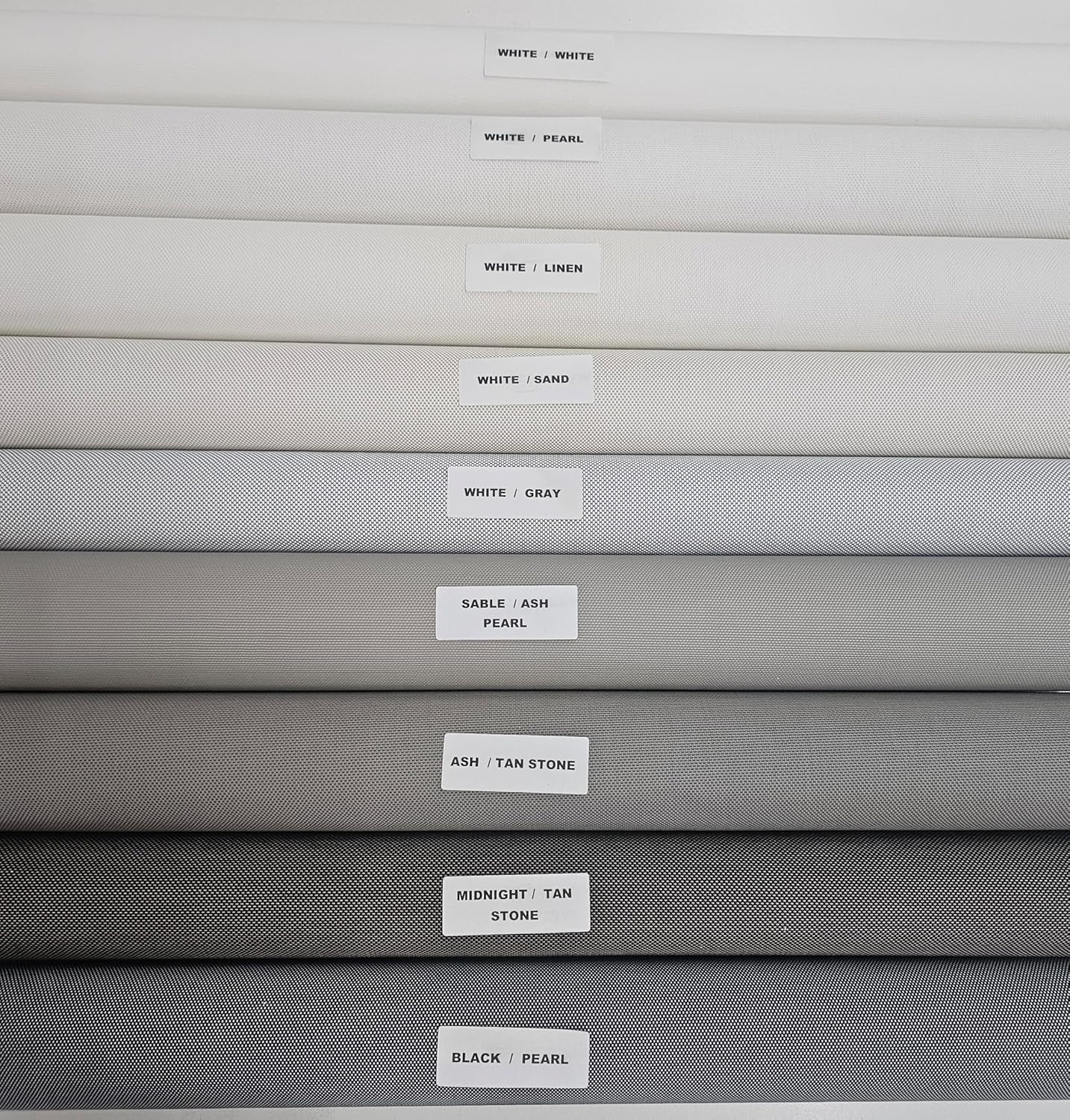 Cordless French Door Roller Shades