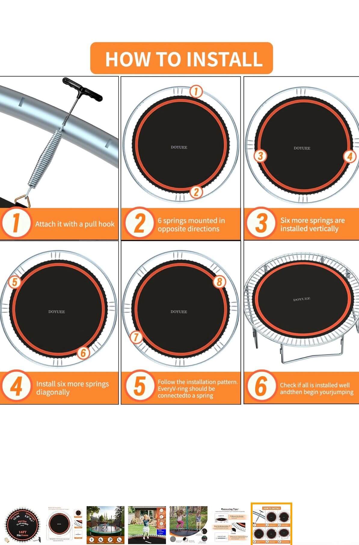 Trampoline Mat Replacement