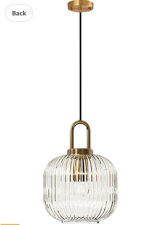 Gold Pendant Light