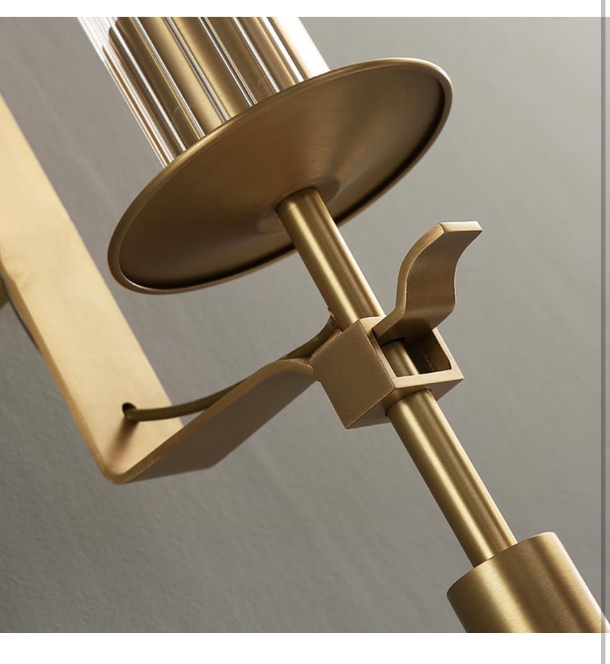 Brass Wall Light Fixture