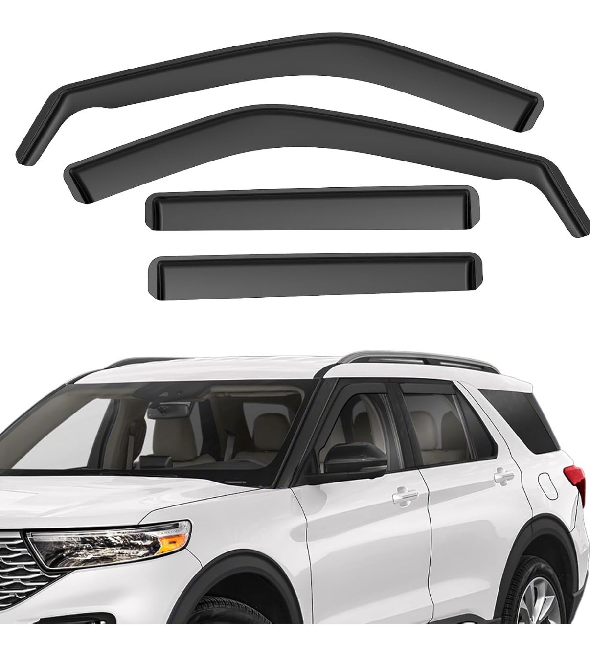 Black Rain Guard Visors