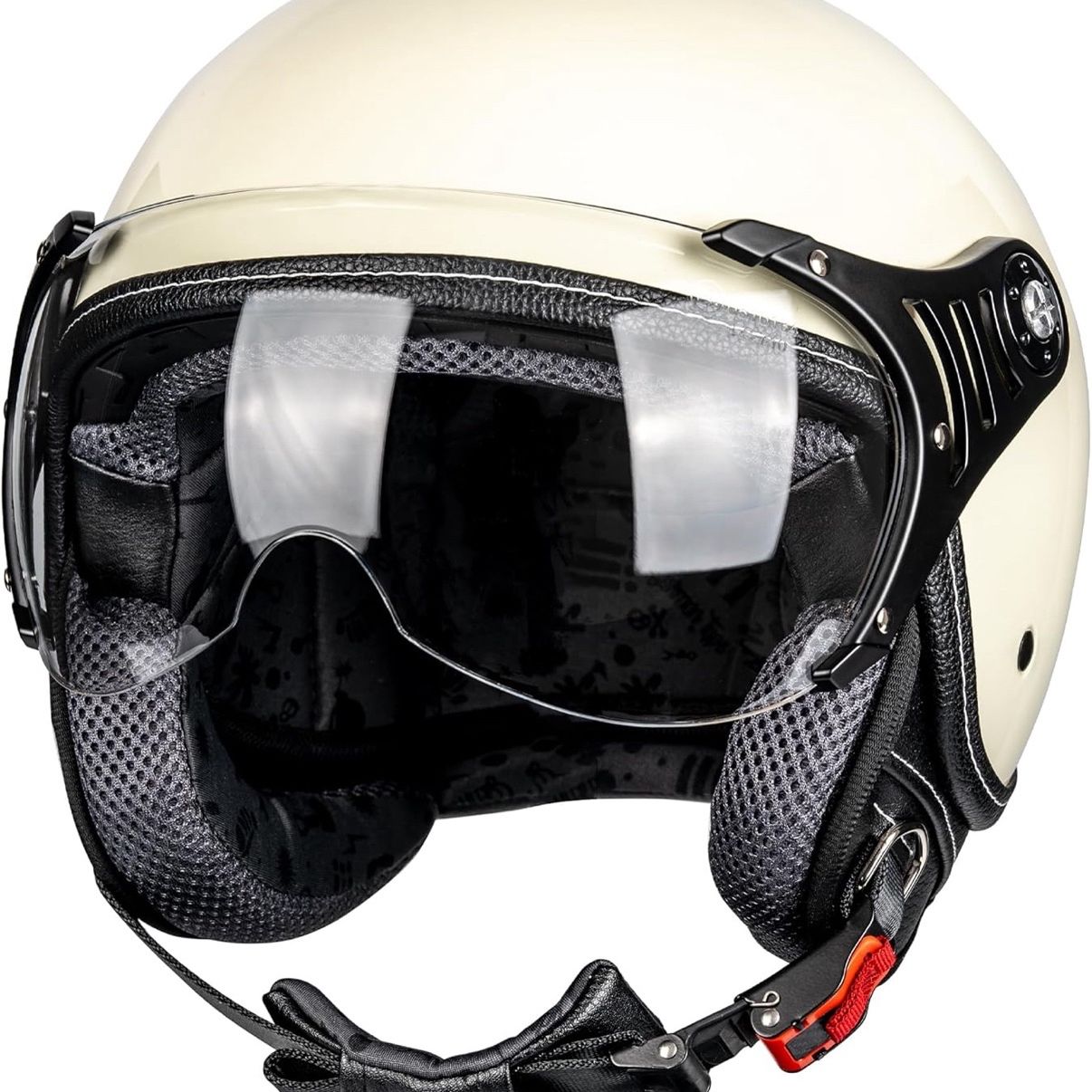 Retro Open Face 3/4 Motorbike Helmet