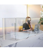 Portable Plexiglass Sneeze Guard