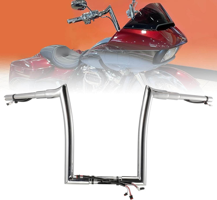 Chrome 1.5" Fat Ape Hanger Handlebar