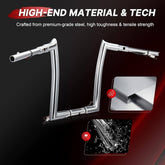 Chrome 1.5" Fat Ape Hanger Handlebar