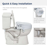 Elevated Toilet Seat Bidet