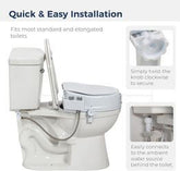 Elevated Toilet Seat Bidet