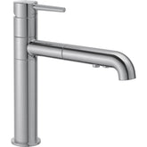Delta Trinsic Pull-Out Kitchen Faucet with Lifetime Warranty, Modern Design