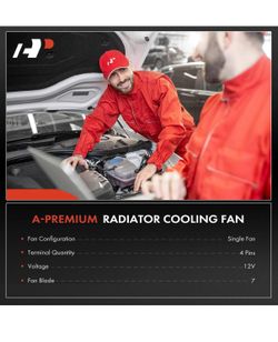 Chevy Camaro Radiator Fan