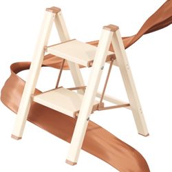 Aluminum 2 Step Ladder Folding Stool