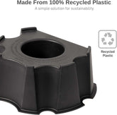 55 Gallon Rain Barrel Stand Black