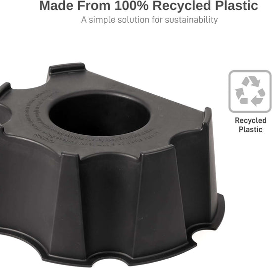 55 Gallon Rain Barrel Stand Black