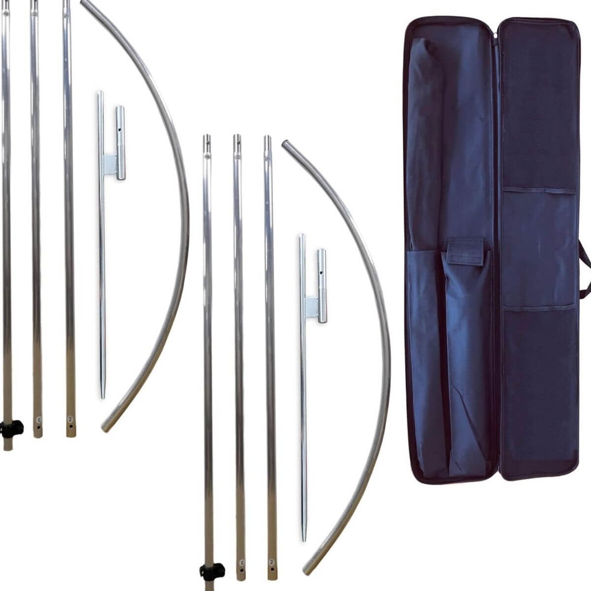 Portable Swooper Flag Pole Kit