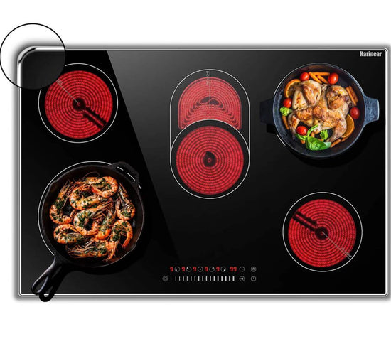 Karinear 30 Inch Electric Cooktop