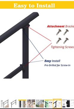Wrought Iron Handrail Outdoor Steps
