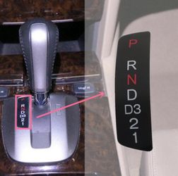 Honda Accord Gear Shift Stick Black Console