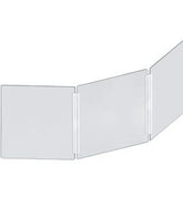 Portable Plexiglass Sneeze Guard