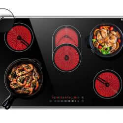 Karinear 30 Inch Electric Cooktop