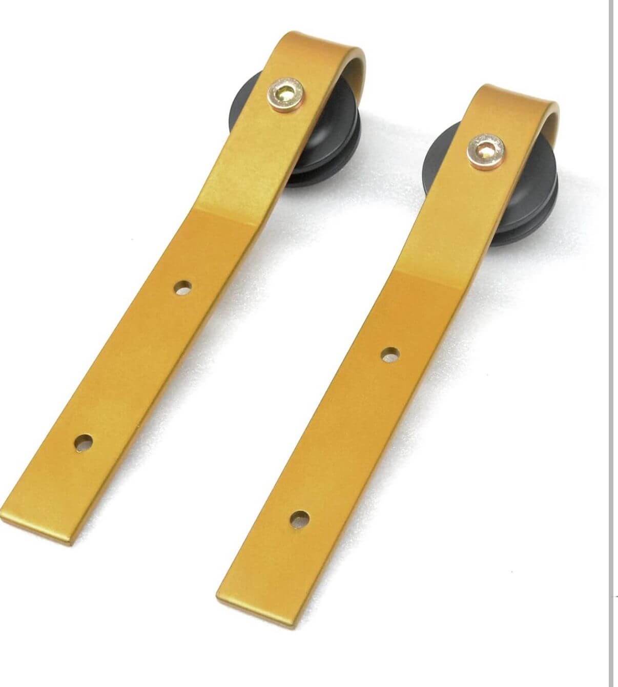 5FT Wooden Ladder Roller Kit Gold