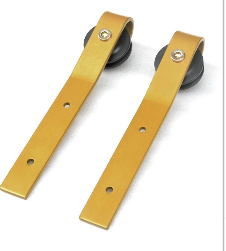 5FT Wooden Ladder Roller Kit Gold
