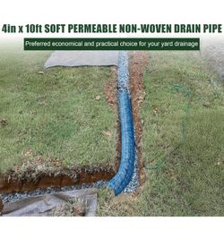 4in Flexible French Drain Pipe