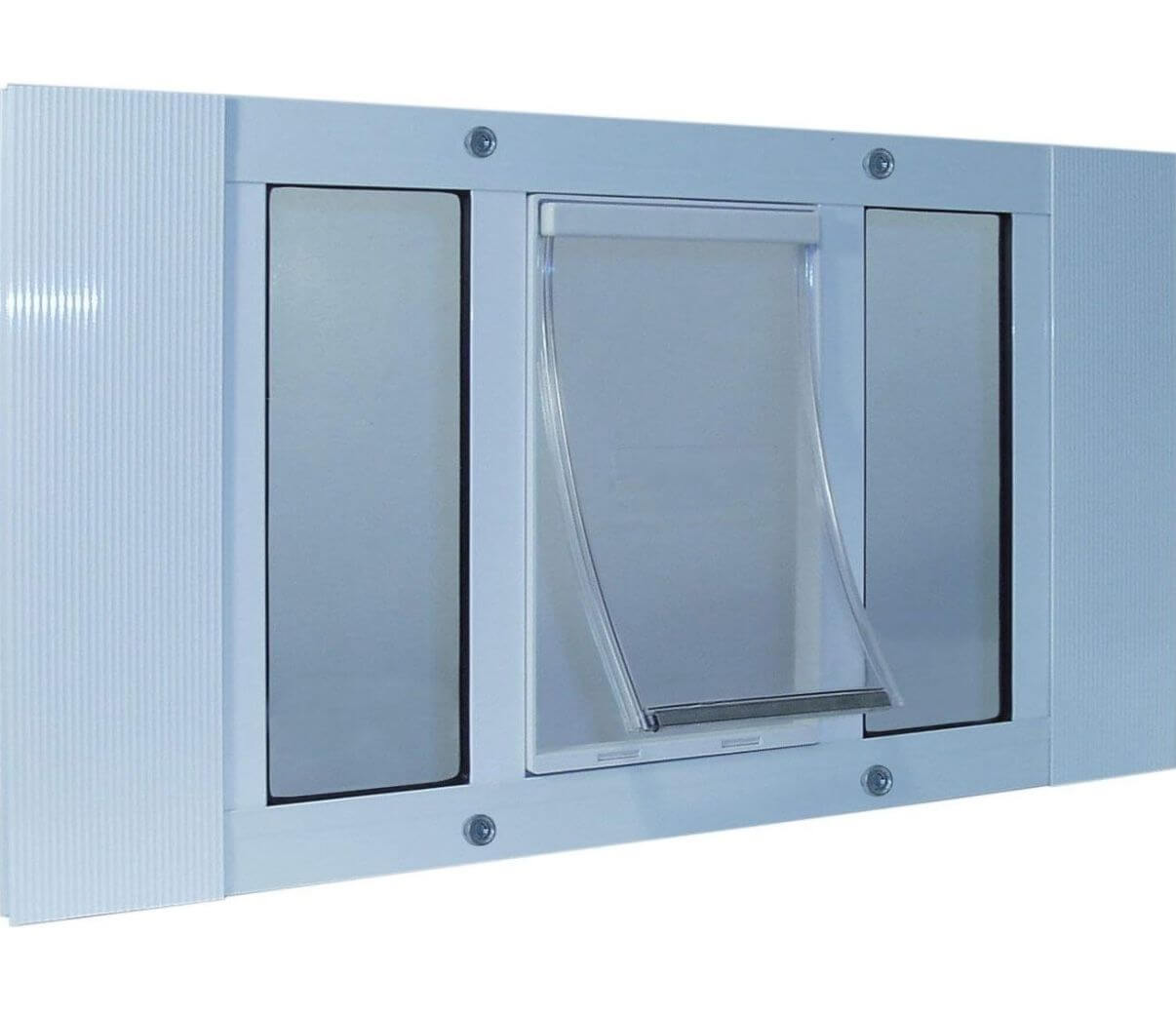 Aluminum Sash Window Pet Door