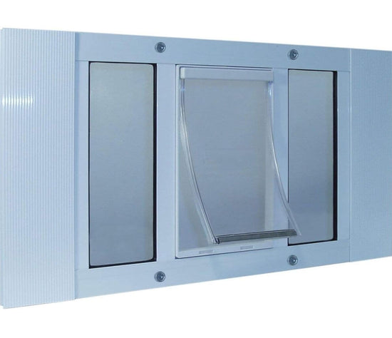 Aluminum Sash Window Pet Door