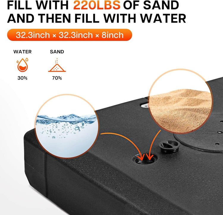 Heavy Duty Patio Umbrella Base