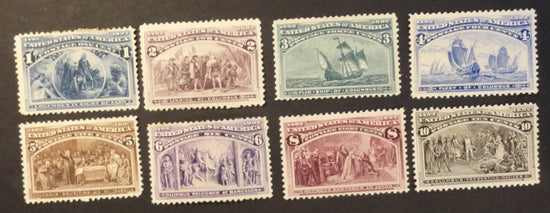 8 US Scott Stamps 