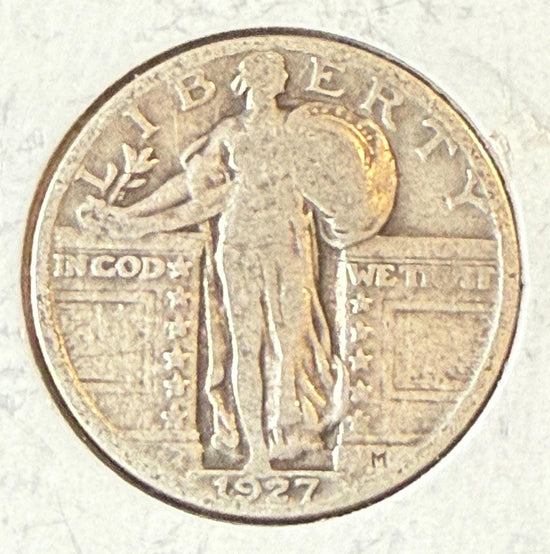 Standing Liberty Quarter 1927 P 25 cent Coin