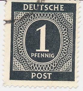 Germany Allied Control Council Postage Stap Issue !946 - 48