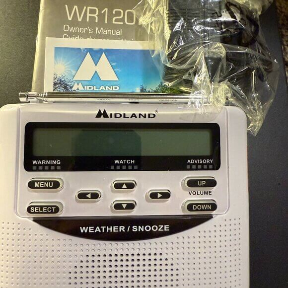 Midland WR120 Weather Radio