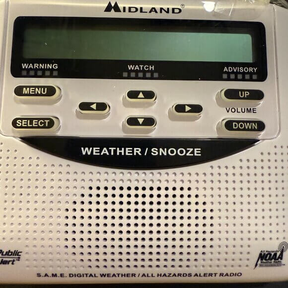 Midland WR120 Weather Radio