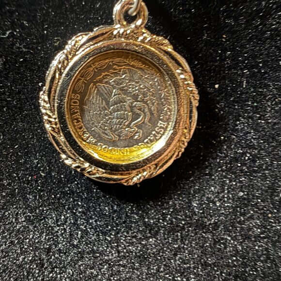 Vintage Mexican Coin Silver