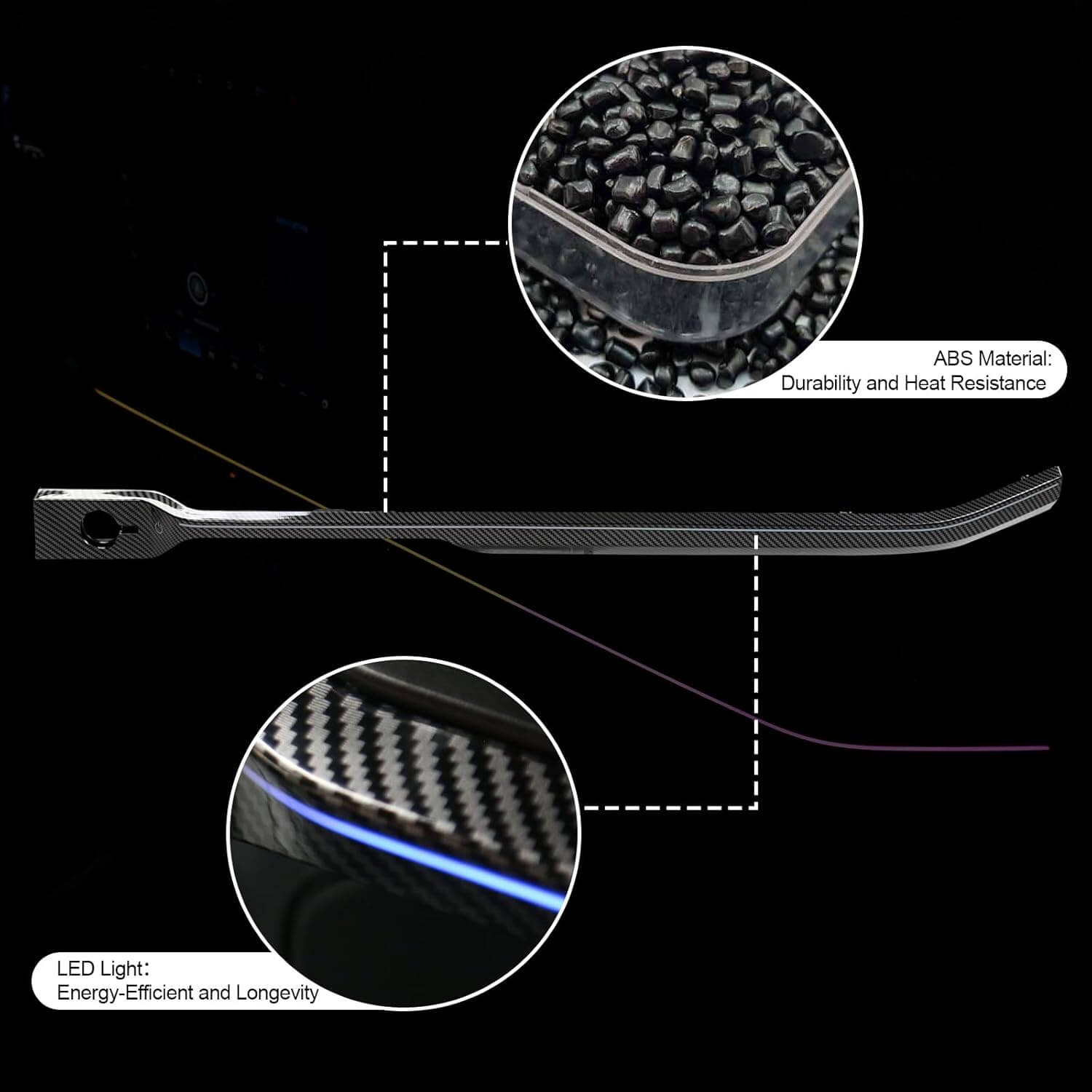 MABETT Multi-Color Touch-Sensitive LED Strip Light