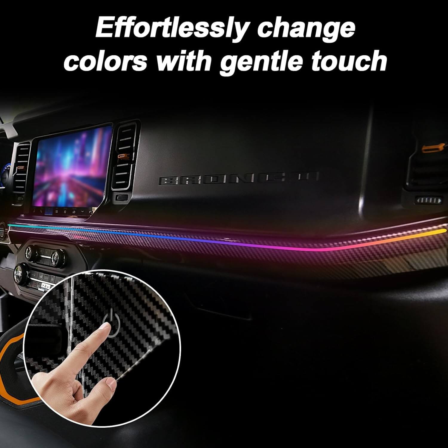 MABETT Multi-Color Touch-Sensitive LED Strip Light