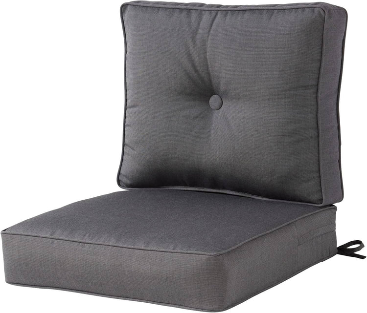 Outdoor Sunbrella Deep Seat Cushion Set