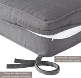 Outdoor Sunbrella Deep Seat Cushion Set